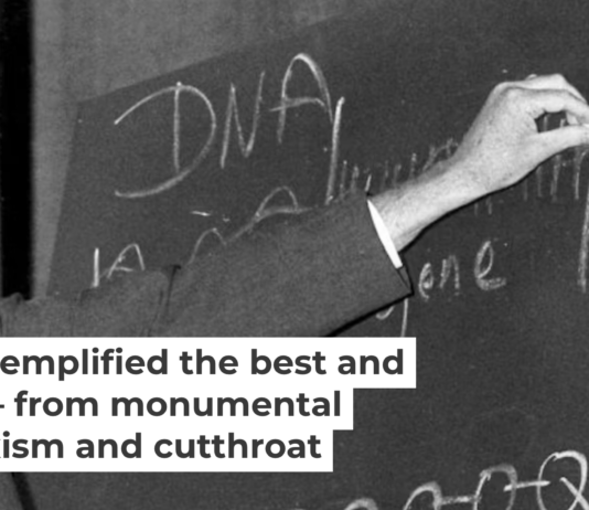 James Watson was both a towering and controversial figure in science. Gerhard Rauchwetter/picture alliance via Getty Images